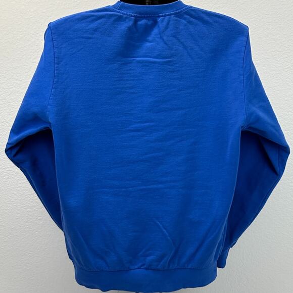 SpaceX Starship Sweatshirt Mens M Medium Blue Space Crewneck Sweater Made In USA - Picture 3 of 6